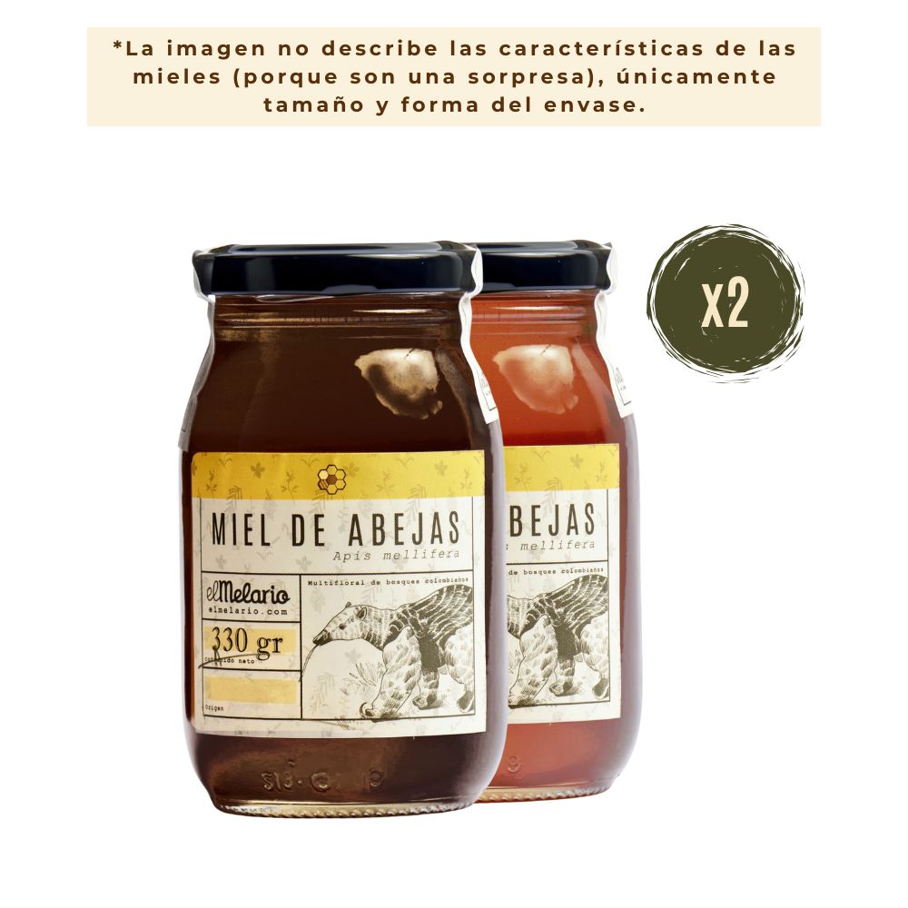 Pack Sorpresa Miel de Abejas 330gr