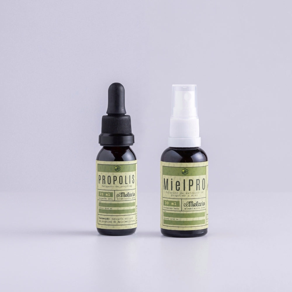 Pack Propolis y MielPRO: Propóleos en Gotas y en spray