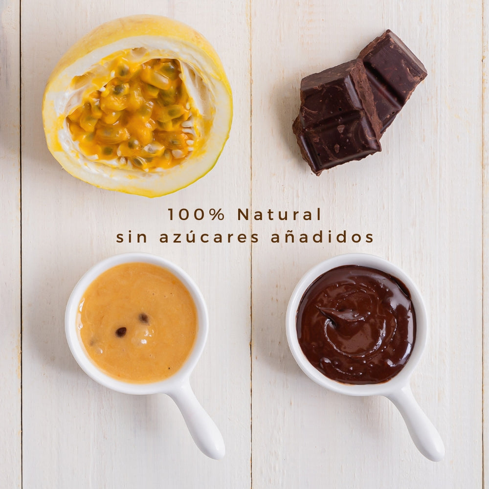 Pack Mieles Cremosas Maracuyá 300gr y Cacao 300gr