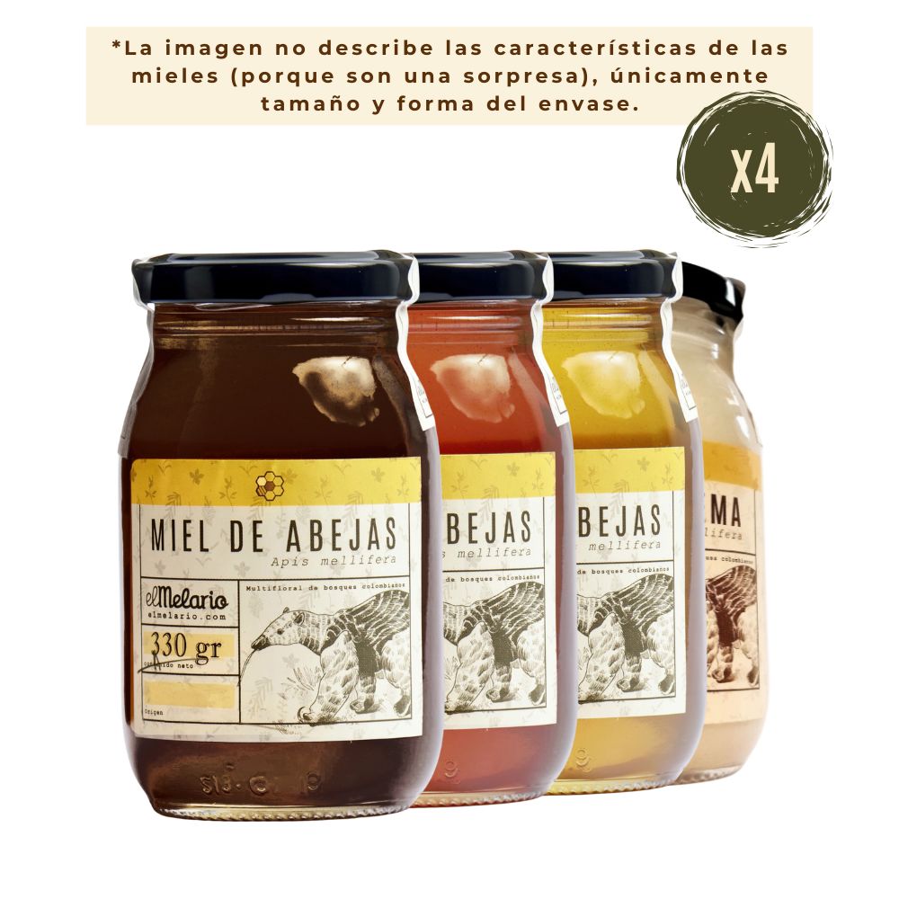 Pack Sorpresa Miel de Abejas 330gr