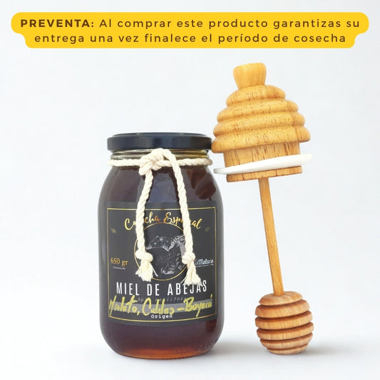 PREVENTA, Miel Cosecha Especial: MIELATO de Caldas - Boyacá 650gr