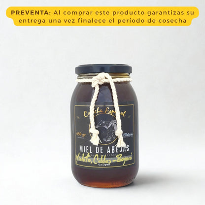 PREVENTA, Miel Cosecha Especial: MIELATO de Caldas - Boyacá 650gr
