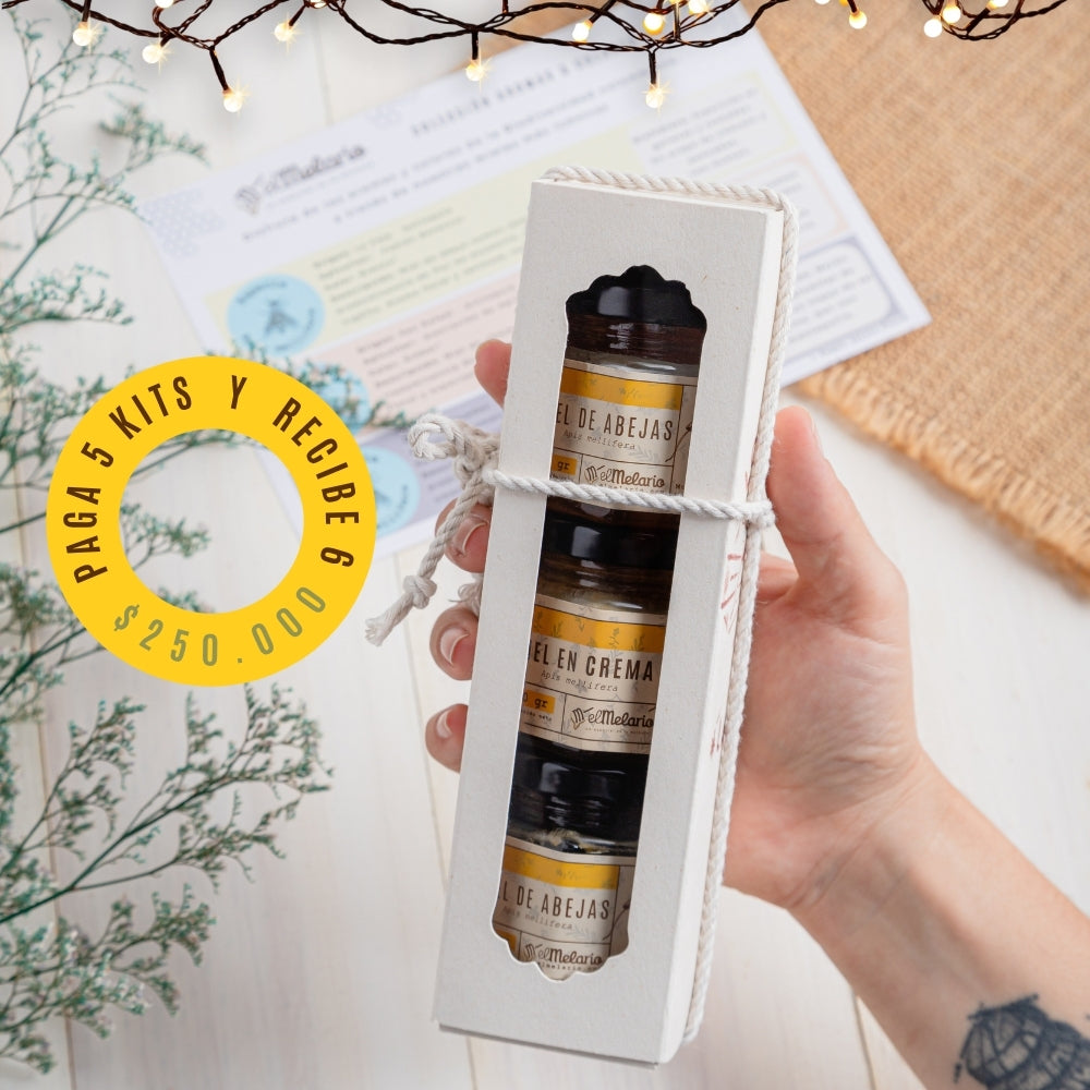 6 UNIDADES Kit Cata de Mieles 70gr