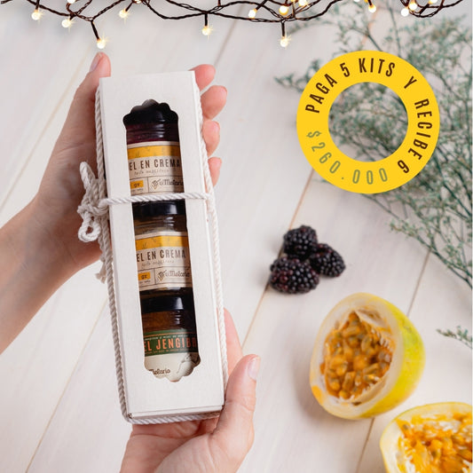 6 UNIDADES Kit con 3 Cremosas 70gr